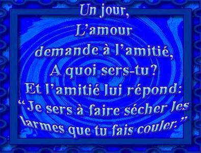 l'amour et l'amitié